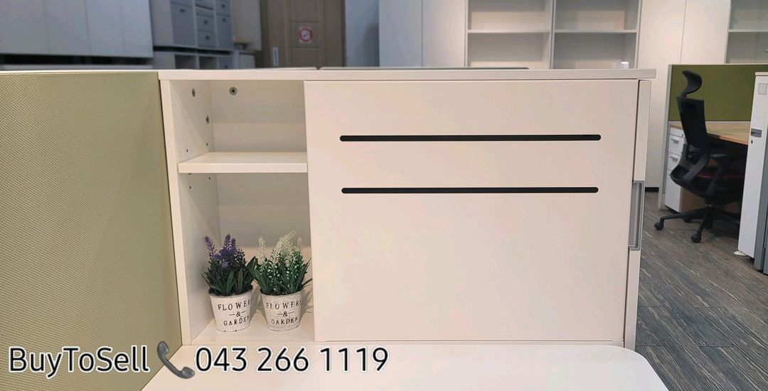 리바트오피스 이지링커책상1600+1인옷장+서랍 SET 판매 이미지