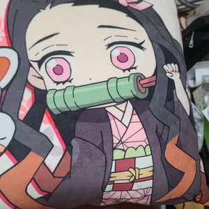 귀멸의칼날 네즈코 쿠션 베개 굿즈 이미지