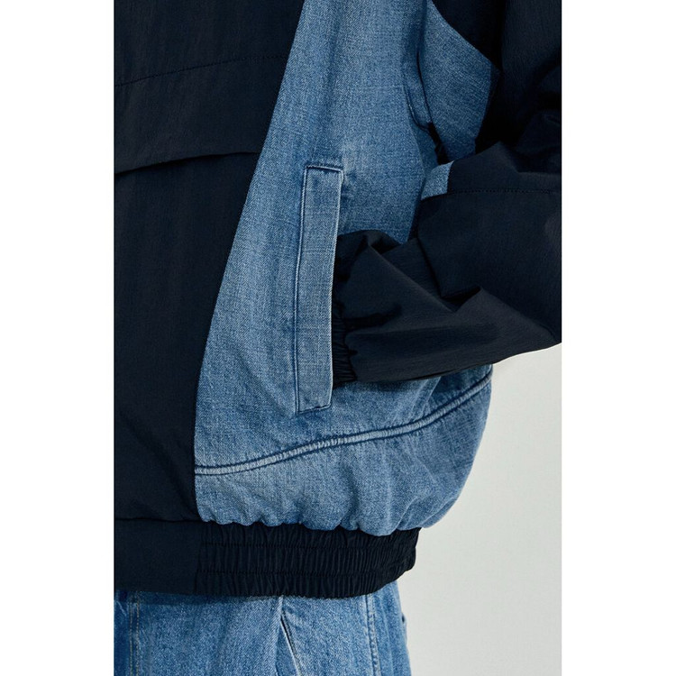 [시스템옴므]텍스처블록 모크넥점퍼(105)--4