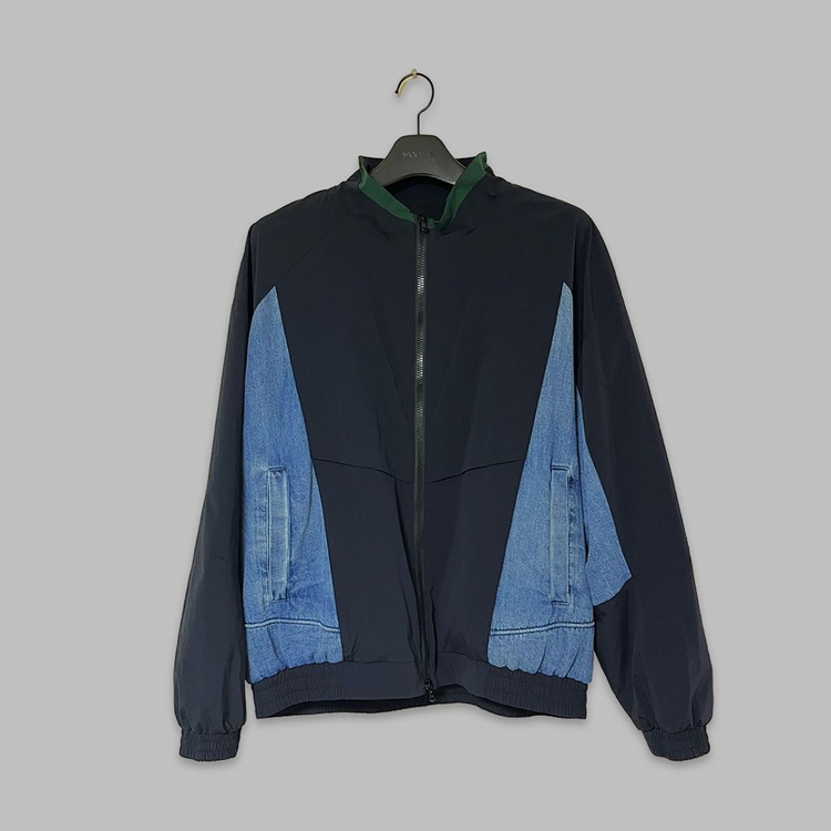 [시스템옴므]텍스처블록 모크넥점퍼(105)--6