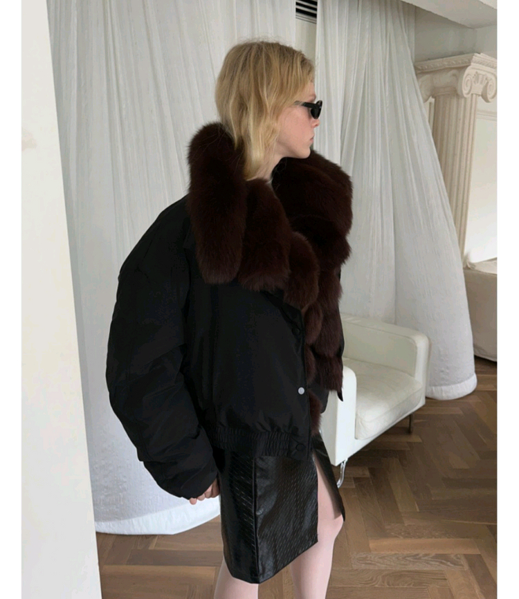 엔티크제이 폭스 덕다운 점퍼 이미지