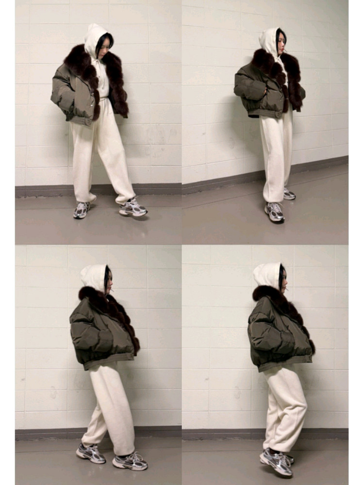 엔티크제이 폭스 덕다운 점퍼 이미지