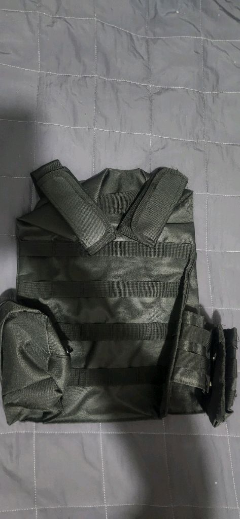 (택포)보급형 플레이트 캐리어 방탄조끼(서바이벌용) 신품--1