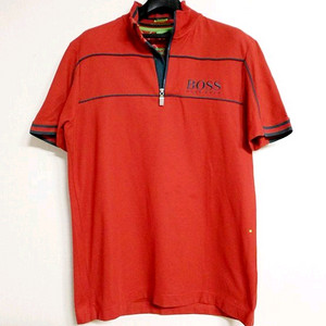 휴고보스 정품 집업티셔츠 100사이즈