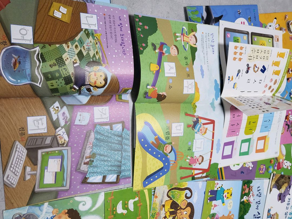 키즈워크 스탭6(4단계) 국어 수학 문제집 판매(새상품)--5