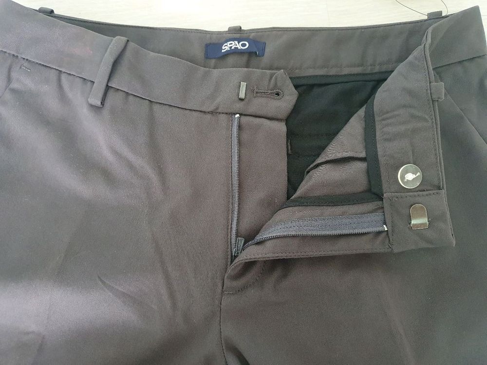(택있는 새상품)스파오 면바지 27~28--5