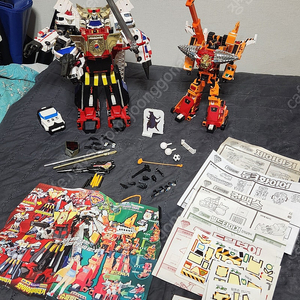 [로봇수사대 K캅스] 화이어제이데커 맥스캐논 , 슈퍼빌드타이거 일괄판매 이미지