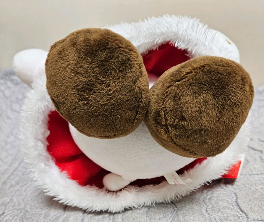 [최저가]산리오 헬로키티 인형 크리스마스 눈사람 산타 겨울 리본 모자--4