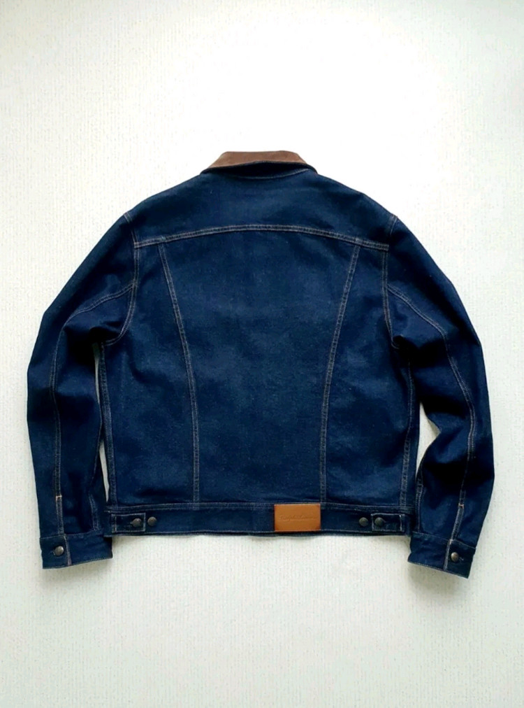 랄프로렌 퍼플라벨 스웨이드카라 데님자켓 이미지