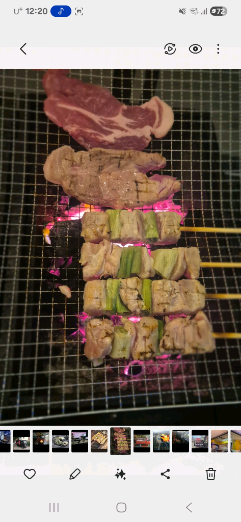닭꼬치 염통 푸드트럭 임대합니다 이미지