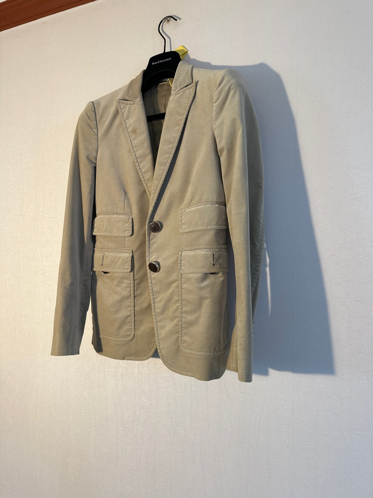 (국내매장판) 구찌 벨벳 블레이저 자켓 여성--1