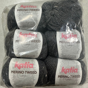 메리노 트위드 뜨개실 세트 ( katia merino tweed )