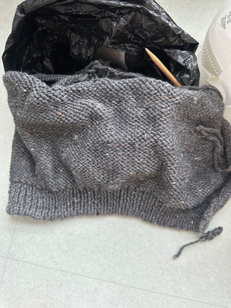 메리노 트위드 뜨개실 세트 ( katia merino tweed )--2