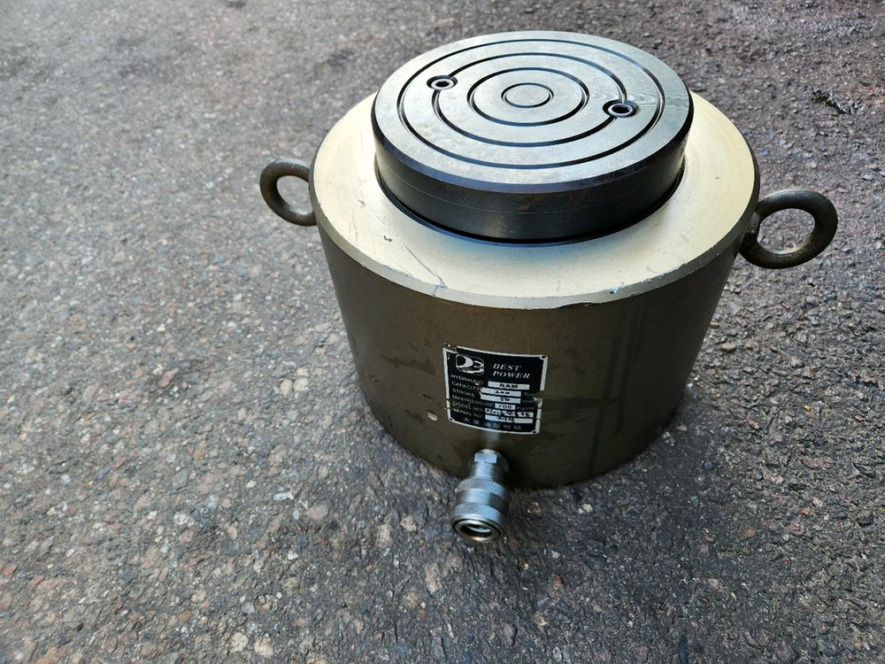 국산 대천유압 알미늄 유압램 200톤 50스트로크 이미지