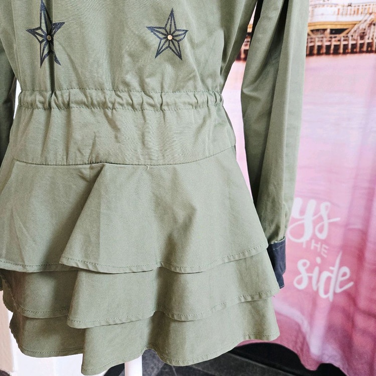 에고이스트 카키 캉캉 야상--6