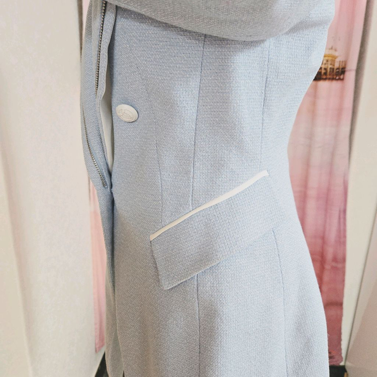 에고이스트 하늘색 재킷--2