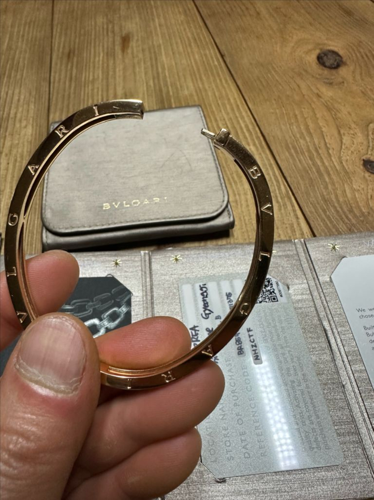 불가리 비제로원 로즈골드 브레이슬릿 이미지