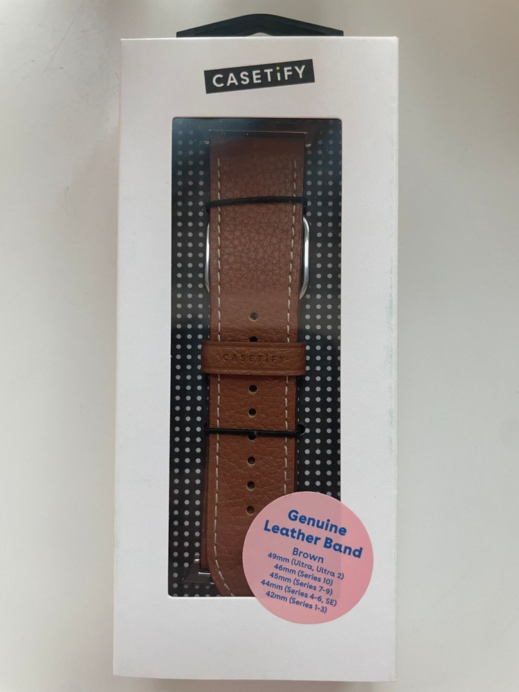 케이스티파이 애플워치 44mm 정품 가죽 스트랩 이미지