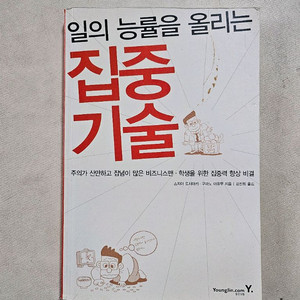급매 일의 능률을 올리는 집중기술 도서