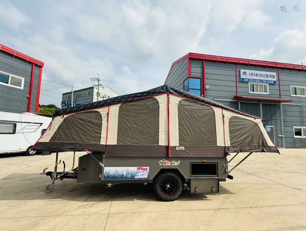 신화 T7 텐트 트레일러, 2021년식, 750만원--1