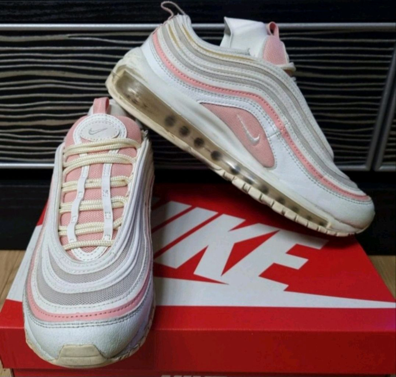 나이키 에어맥스97 코랄 핑크921733-104 운동화 이미지