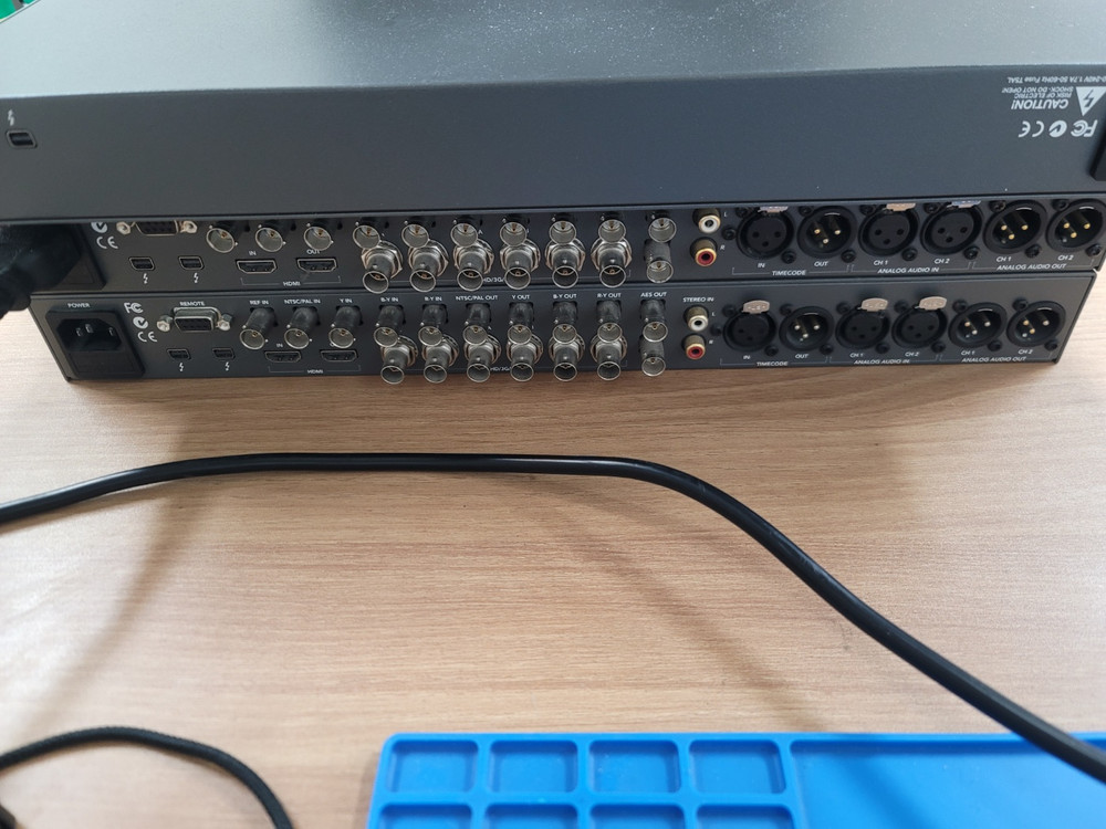 티브이로직 TVLOGIC LVM-246W 모니터 블랙매직 울트라스튜디오 4K 멀티독 Multidock--9