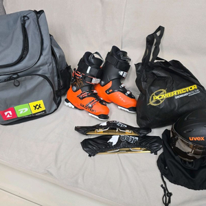 스노몬스 스키에이트 플레이트,살로몬 스키부츠 외 이미지