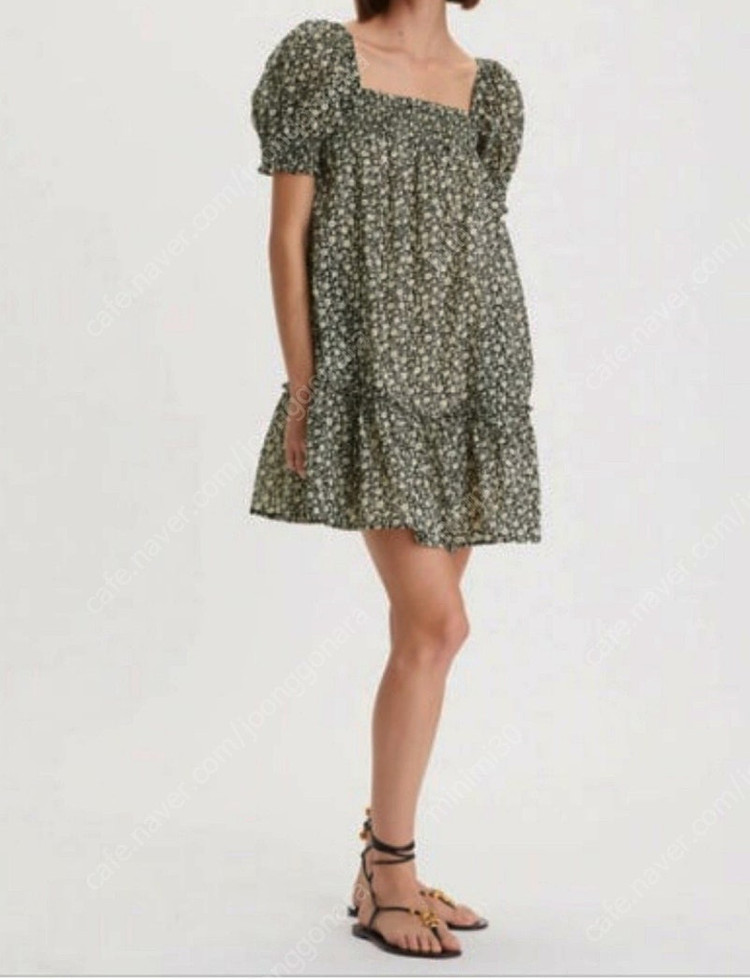 토리버치 스모킹 미니 드레스 새상품급--5