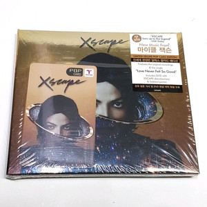 마이클 잭슨 Xscape 딜럭스 CD+DVD 팝카드 한정판 (미개봉)