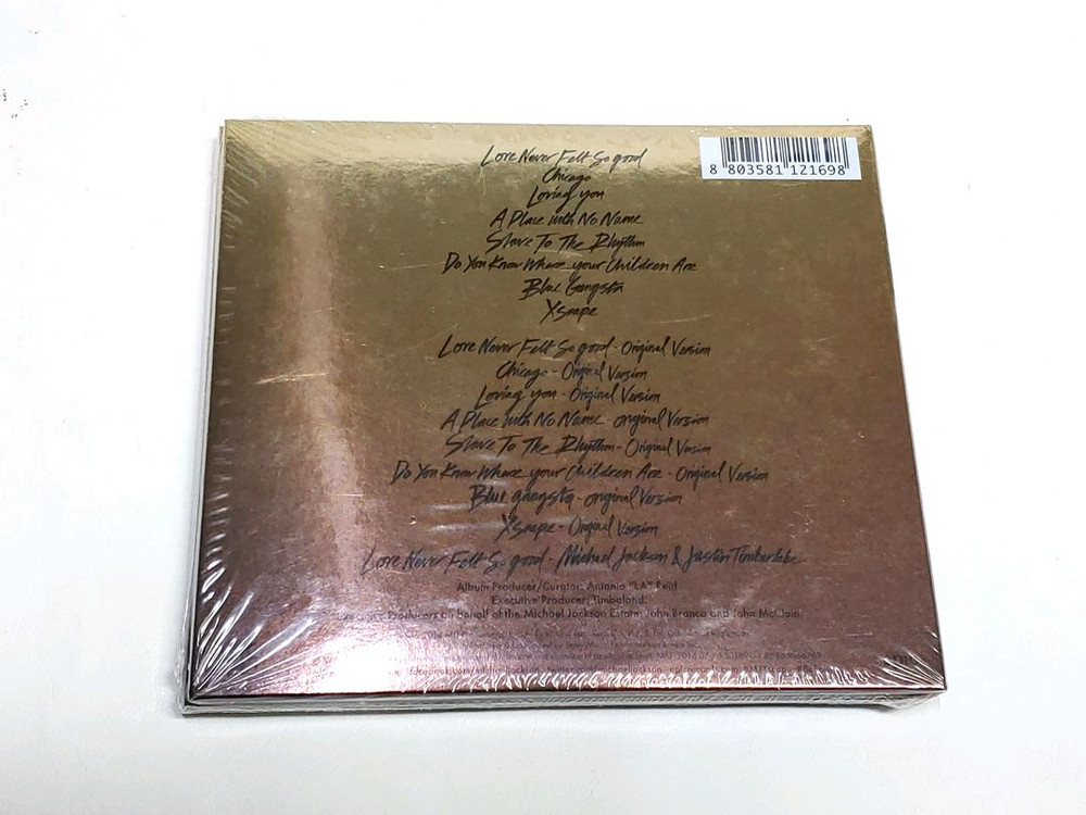 마이클 잭슨 Xscape 딜럭스 CD+DVD 팝카드 한정판 (미개봉)--1