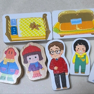 역할놀이용 피규어 8개