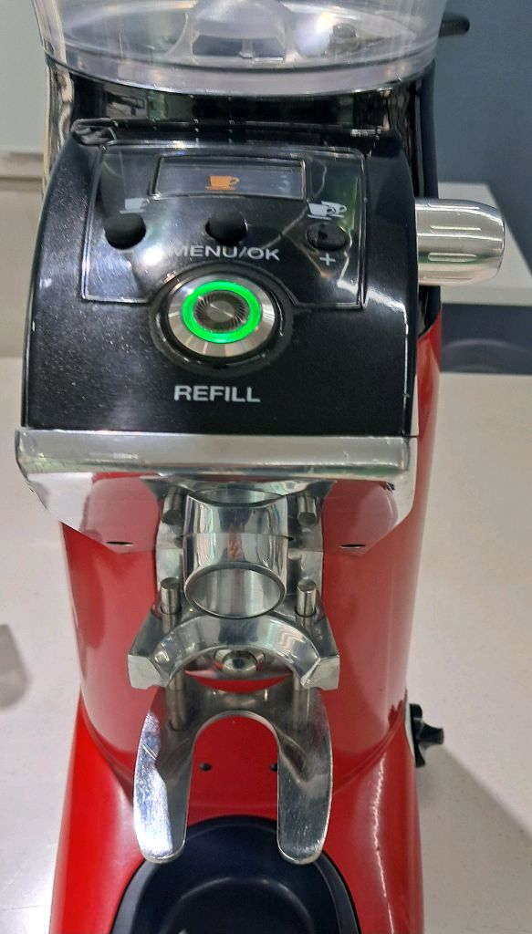 콤팍K-10 프레시 페라리레드 자동그라인더--1