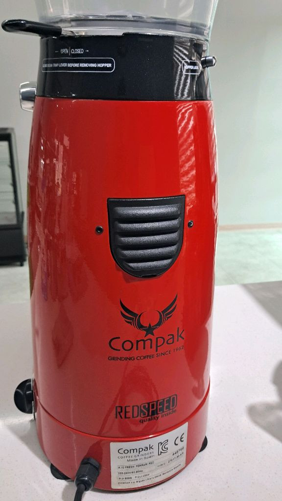 콤팍K-10 프레시 페라리레드 자동그라인더--3