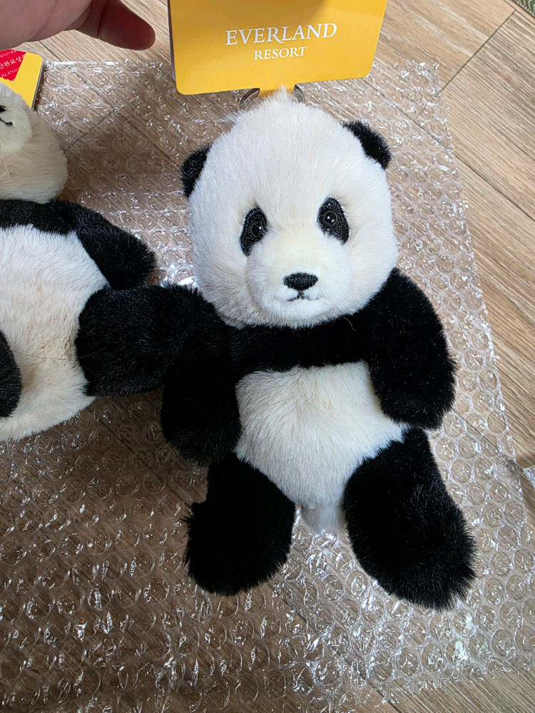 에버랜드 푸바오 봉제 키홀더(차푸) 3개씩 새상품 급처 우체국택포--2