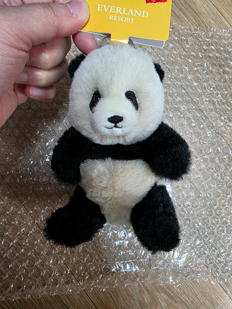 에버랜드 푸바오 봉제 키홀더(차푸) 3개씩 새상품 급처 우체국택포--3