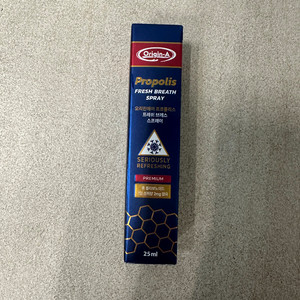 미개봉 새상품 오리진 프로폴리스 프레쉬 브레스 스프레이 25ml