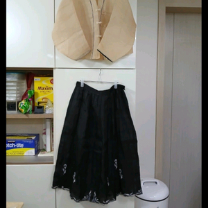 국산 모시상의+치마(둘다손으로 만듦) 이미지