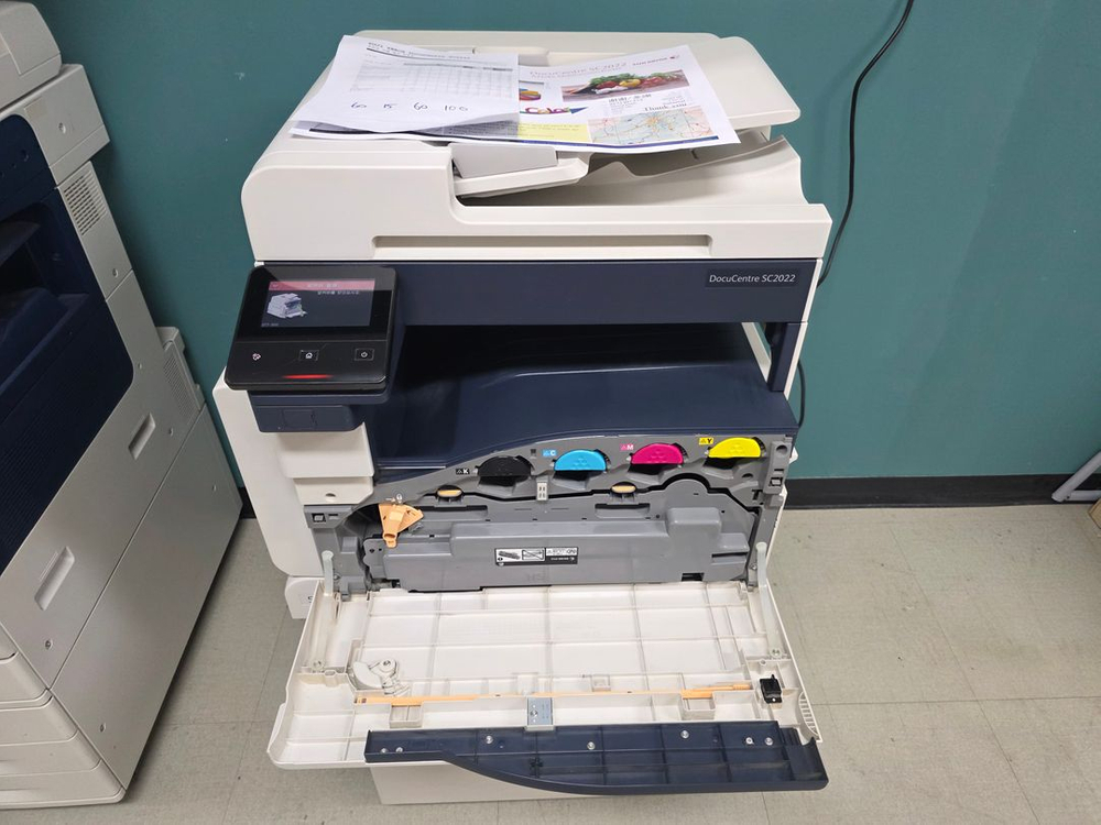 제록스 sc2022 컬러 복합기 프린터 A3 이미지