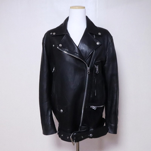 아크네스튜디오 여성55 램스킨 가죽자켓