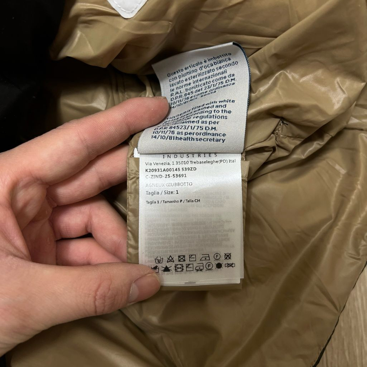 몽클레어 여성 구스다운 푸퍼 패딩 1사이즈 이미지