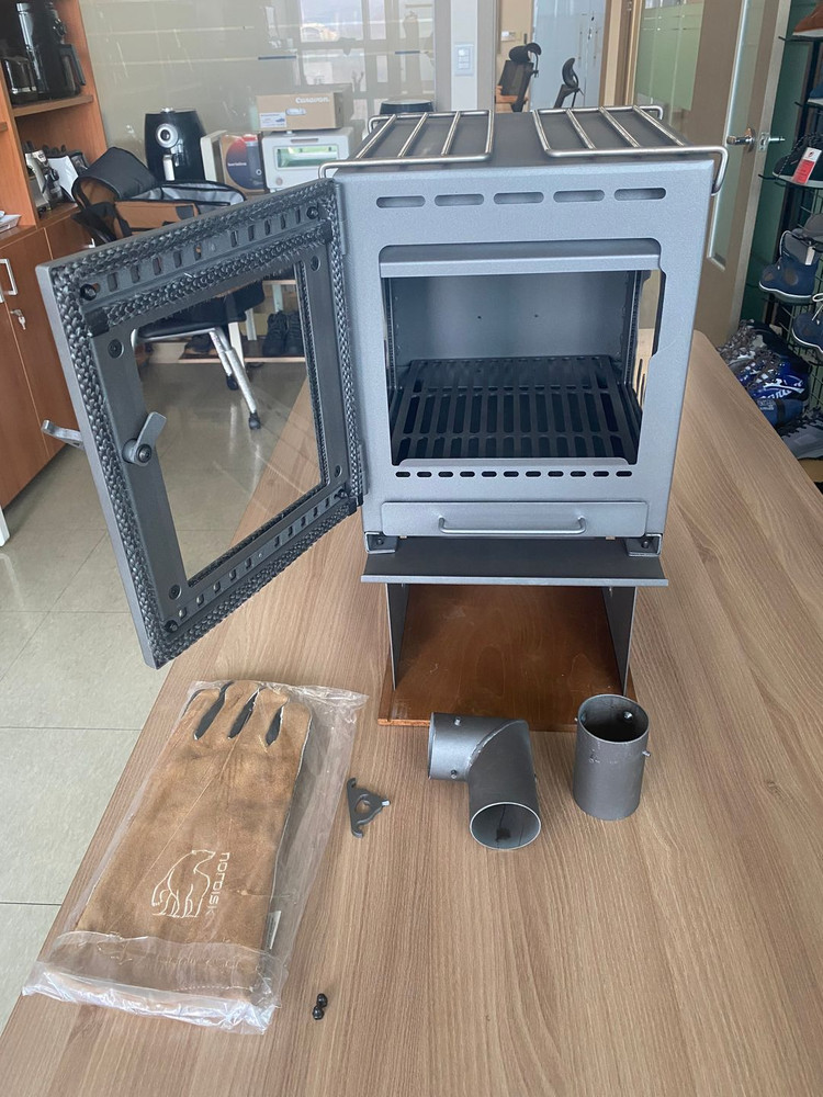 Nordisk 노르디스크 토튼 캠핑 장작 화목 난로 + 연통 셋트 이미지