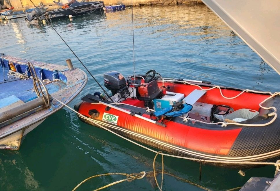 스타렉스견인고리캠핑카&트레일러&eve보트&15마력야마하선외기 이미지