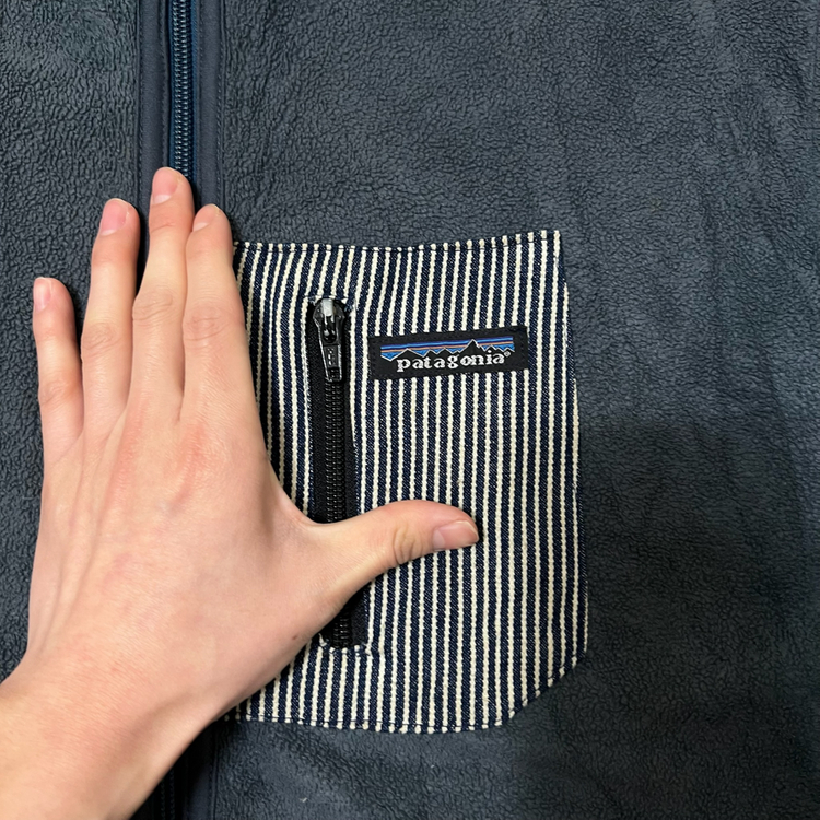 파타고니아 남성 포켓 플리스 후리스 자켓 L/100--2