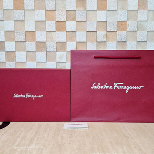 [정품]페라가모 박스+쇼핑백 SET,페라가모 구두,페라가모 가방,페라가모 쇼핑백,페라가모 이미지