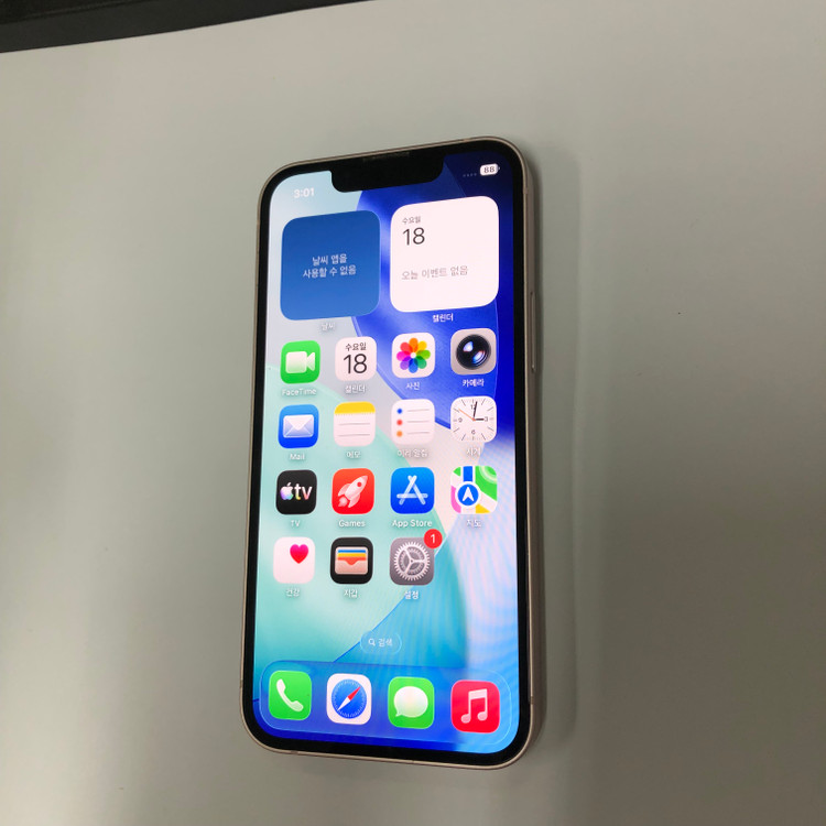 아이폰13미니 128GB 핑크 S급 중고폰 배터리100% 서브폰 업무폰 자녀폰 세컨폰 211074--1