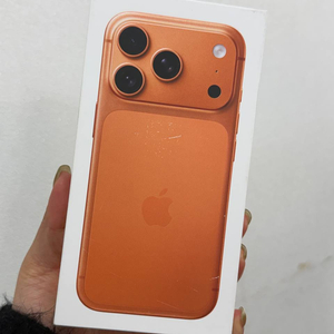 사이클12/단순개봉)아이폰17프로 오렌지 256GB/100%