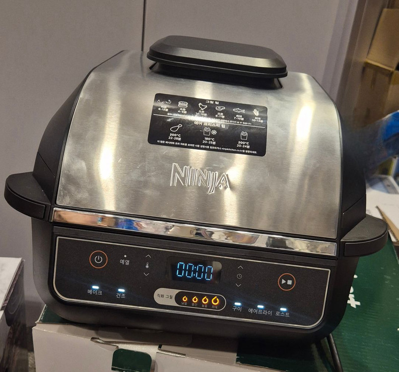 닌자 6 in 1 에어 그릴 에어프라이어 EG201KR 택포 이미지