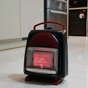 (신품급) 코베아 리틀썬 블랙 캠핑 가스히터 이동식 난로 이미지