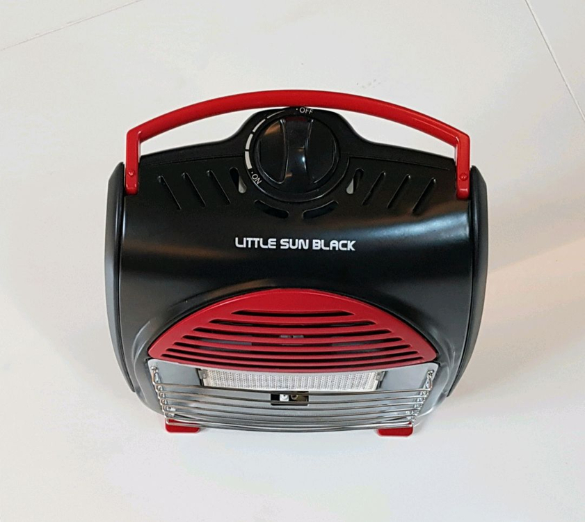 (신품급) 코베아 리틀썬 블랙 캠핑 가스히터 이동식 난로 이미지