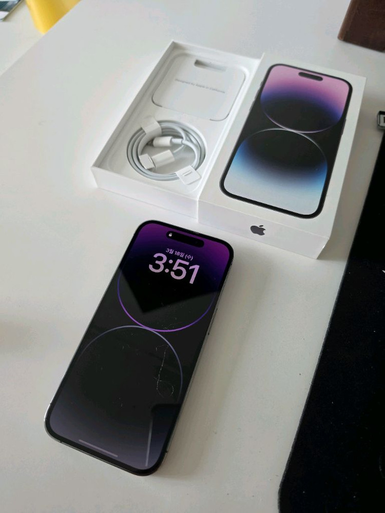 아이폰 14프로 128g 딥퍼플 판매합니다. 이미지